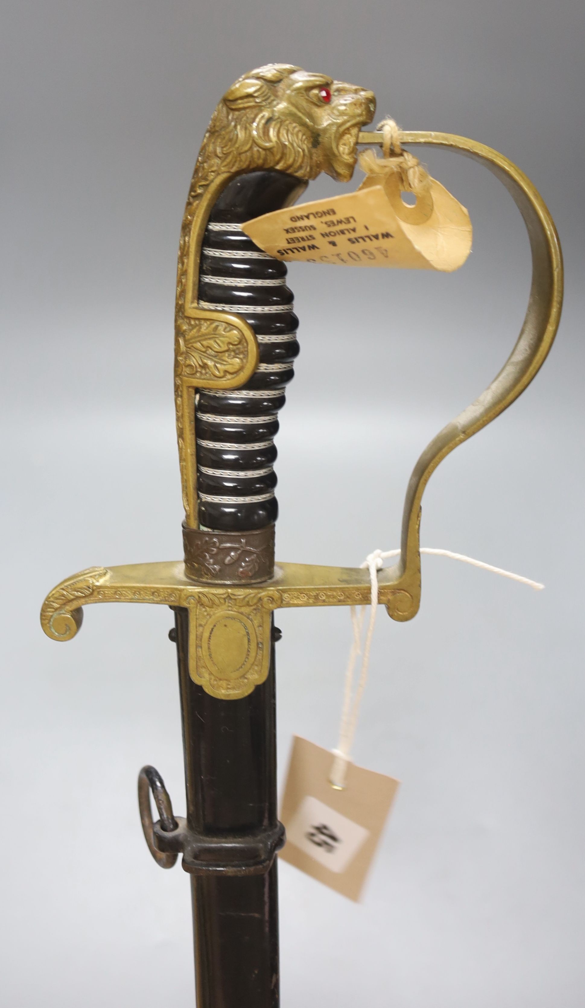 A WWII Third Reich sword, length 101cm